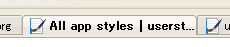 Growing Tabs (Hovered Over)