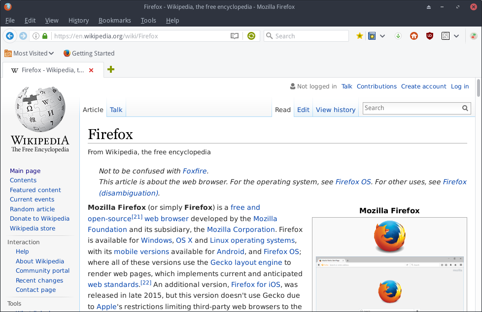 Firefox theme: Linux GTK+ Native [Fx 29+]