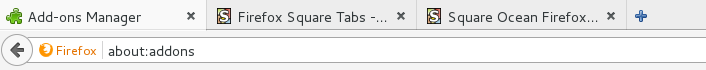 Firefox Square Tabs