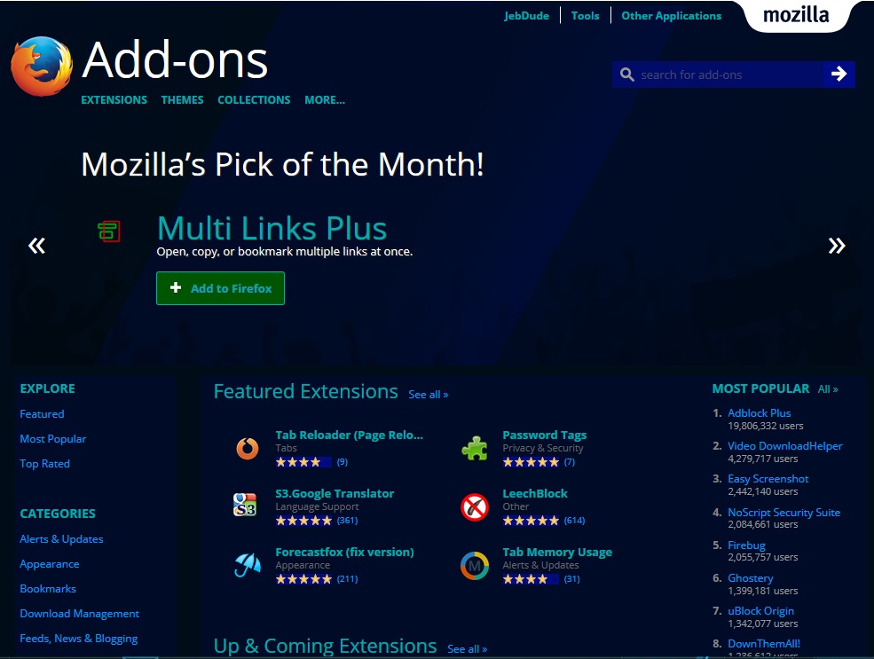 Firefox Addons