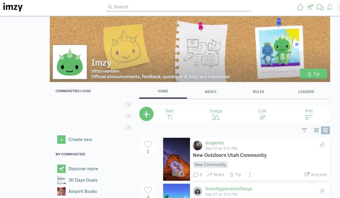 Imzy - Bigger and Verdana-er