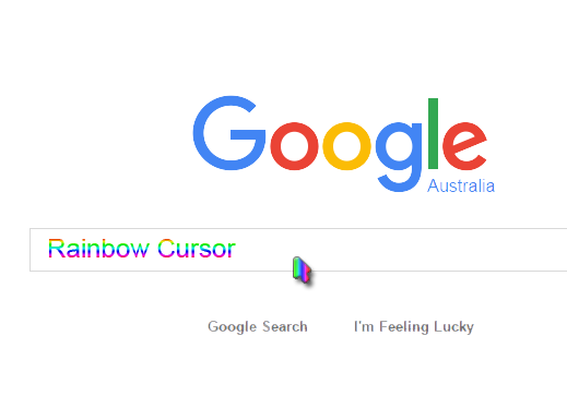 Rainbow Cursor Animated
