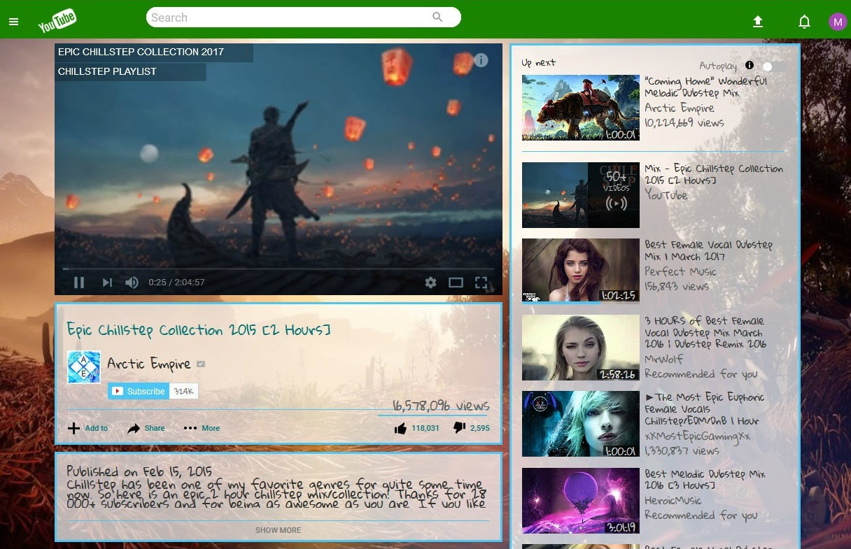 YouTube Theme 3.5
