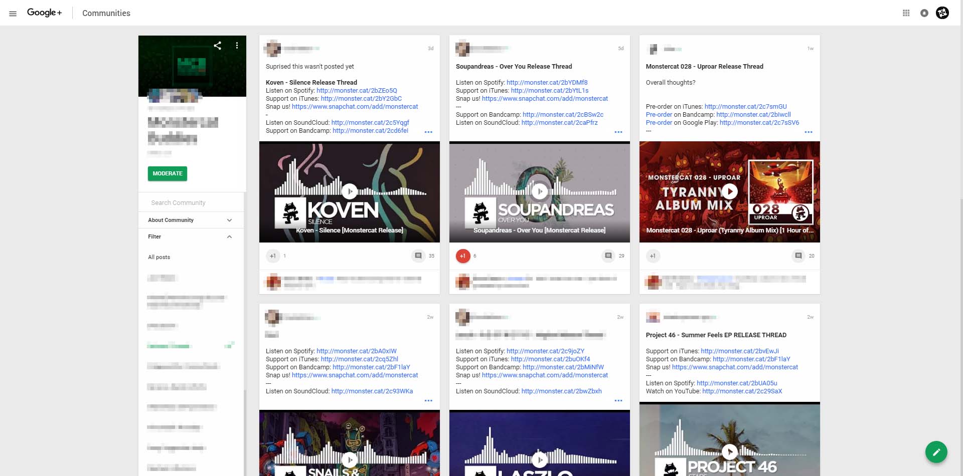 Classic Google+ Layout (For New G+) [1080p Only]