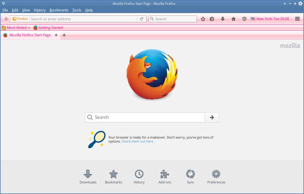 Firefox theme: Xanthe [Fx 29+/Linux]