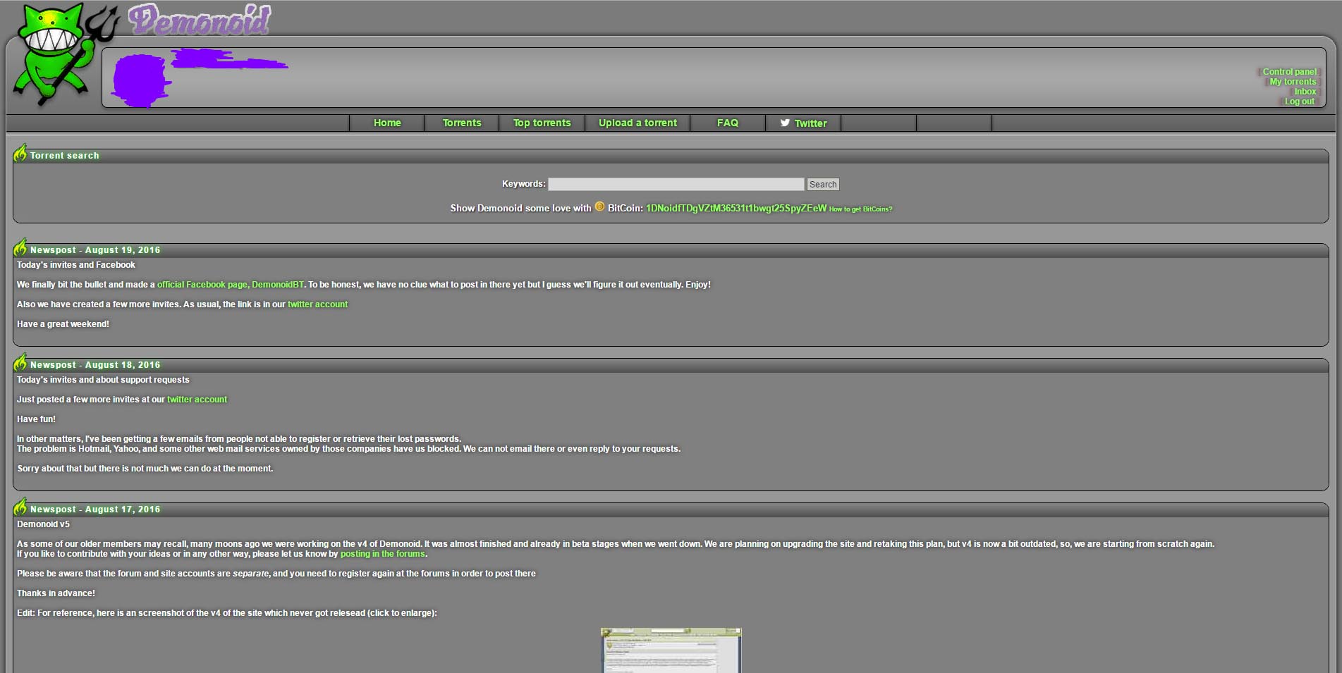 Demonoid Green Purple