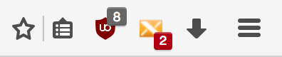 X-Notifier Toolbar Button Badge