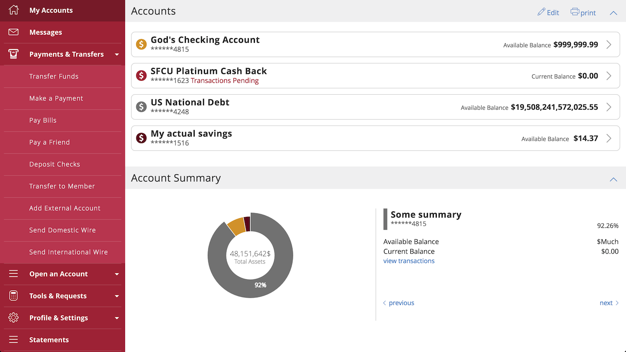 Stanford Federal Credit Union Online Banking
