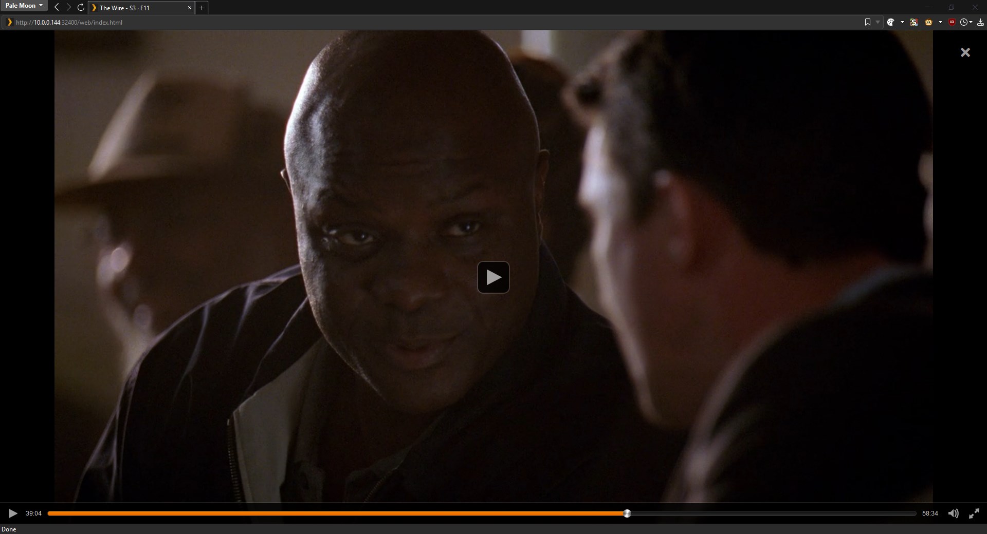 Plex Full Window Flash Player