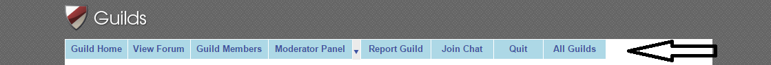gaia online fix guild navigation bar at top