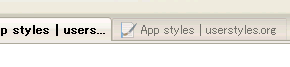 Ghost Tabs (Translucent) Not selected tabs