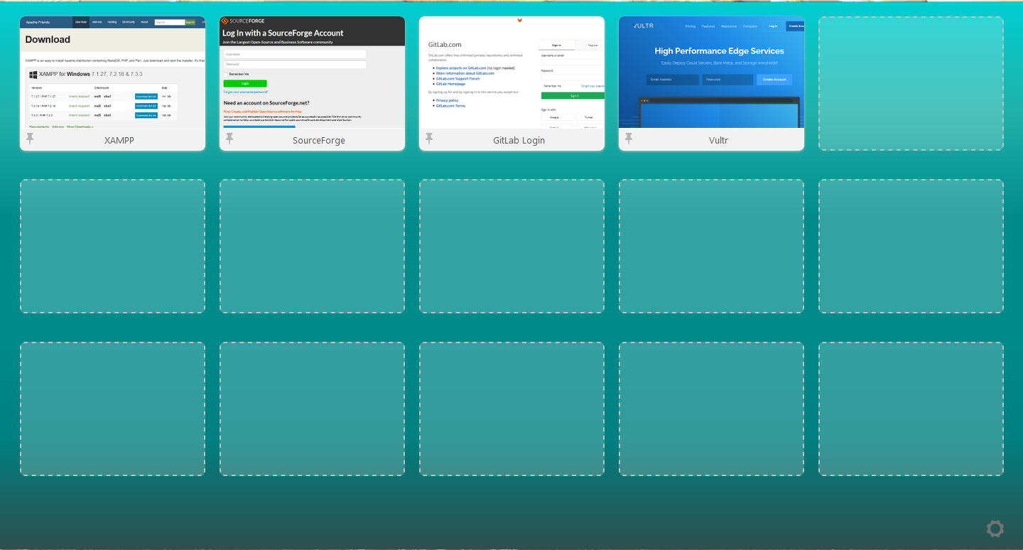 Better Newtab for Firefox
