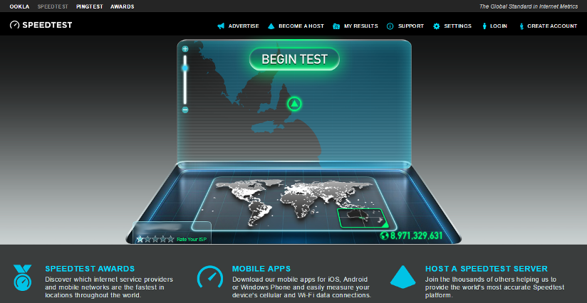 Prettify Ookla Speedtest
