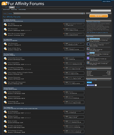 FurAffinity Forums - Dark Theme (1.0.6)