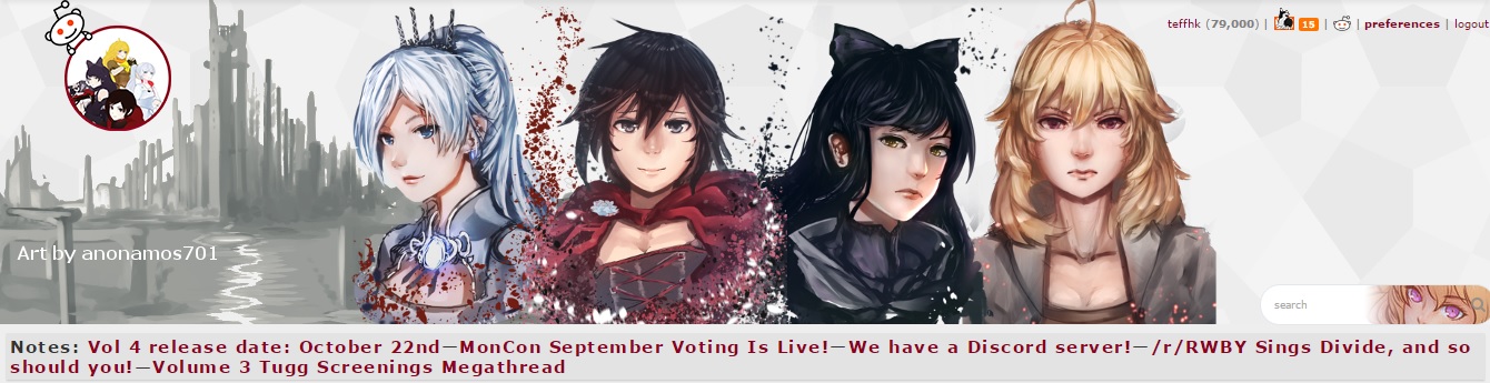 RWBY Volume 4 /r/RWBY Theme (Alternative)