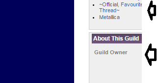 gaia online change the guild home page color