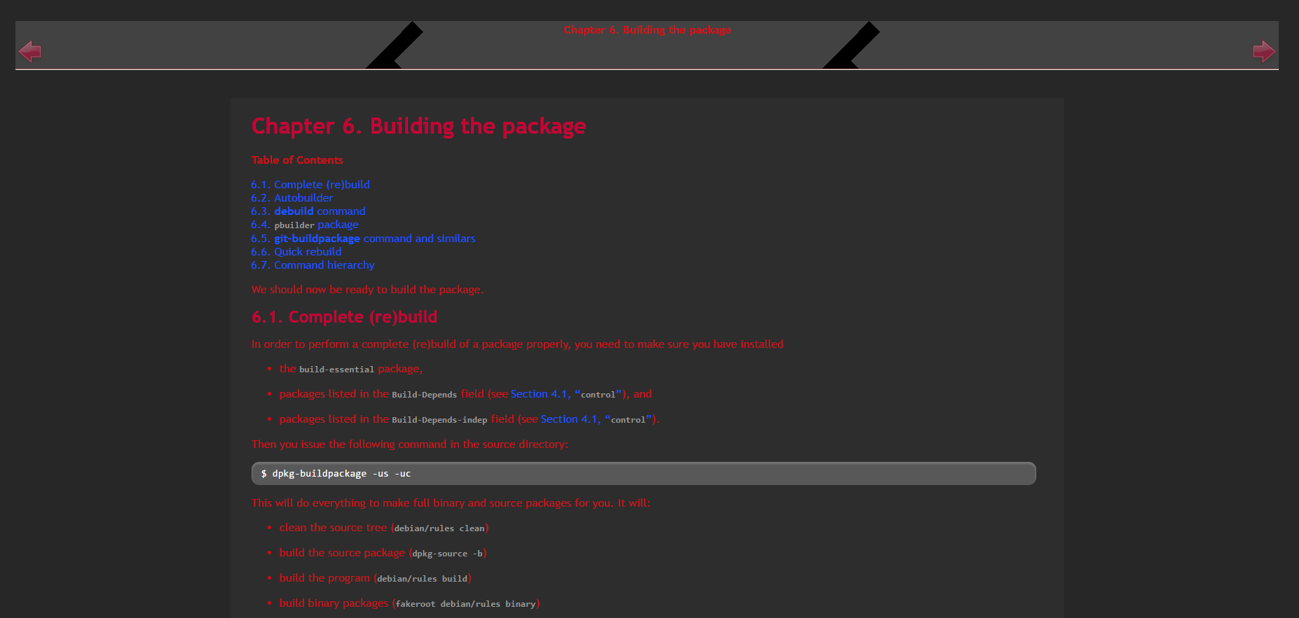 Debian.org Dark