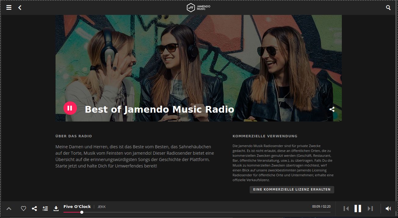 Jamendo Radio Dark