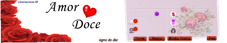 tema amor doce - Rosas vermelhas