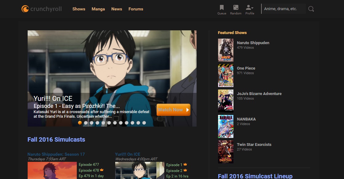 Crunchyroll Dark theme [bg customizable~NO ADS]