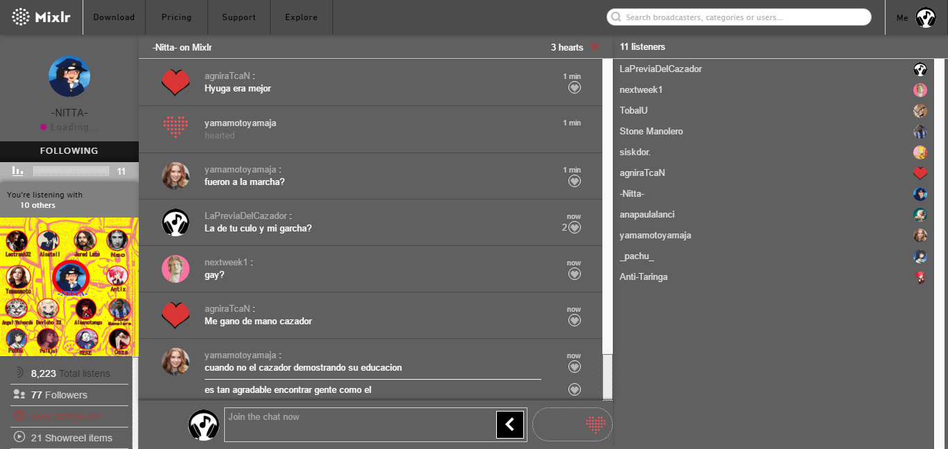 Mixlr Full Night Edition.