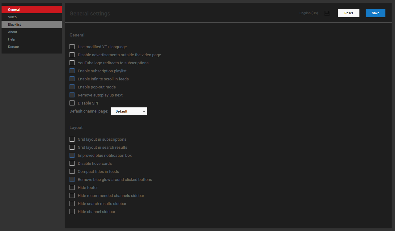 Youtube + Dark Theme