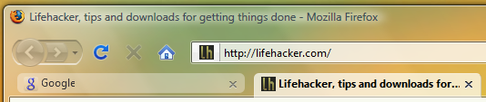 Firefox Vista Aero(including tabs) Theme