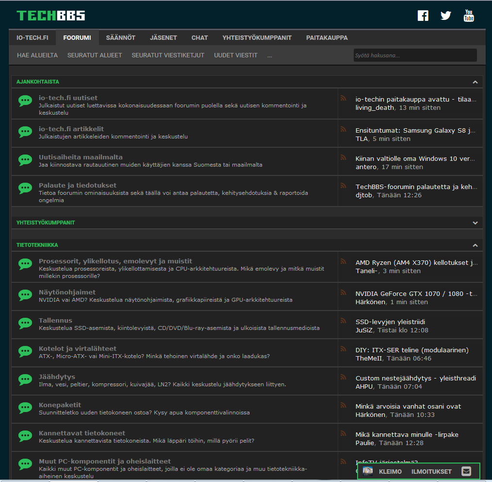 TechBBS improved dark theme