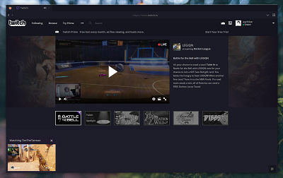 Nocturnal Twitch Theme.