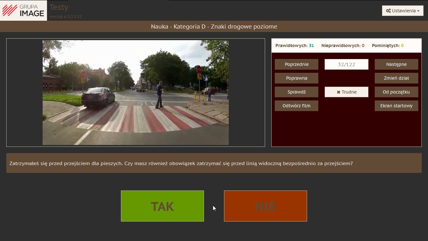 Testy Grupa Image NightMode prawo jazdy POLAND