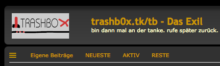 trashbox - alle Bilder ausblenden