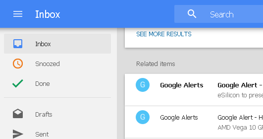 Google Inbox Old Fonts