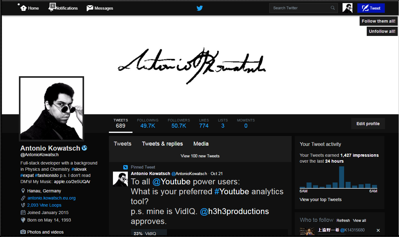 Twitter Kuroi 2.0