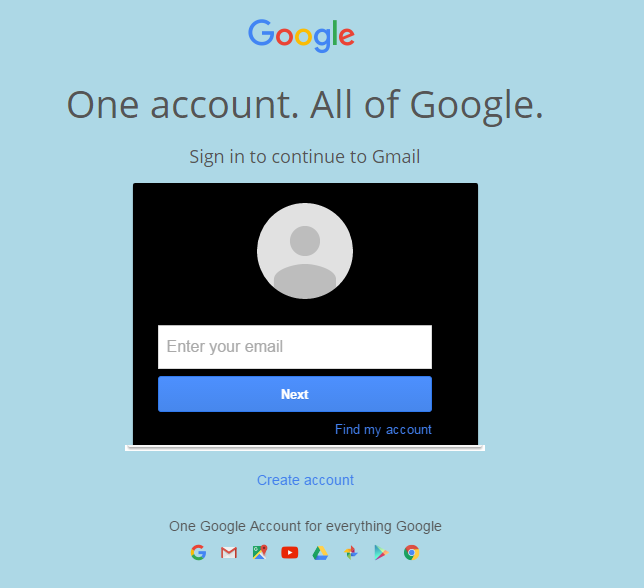 gmail change the page look