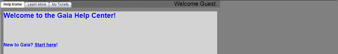 gaia online make the help center grey