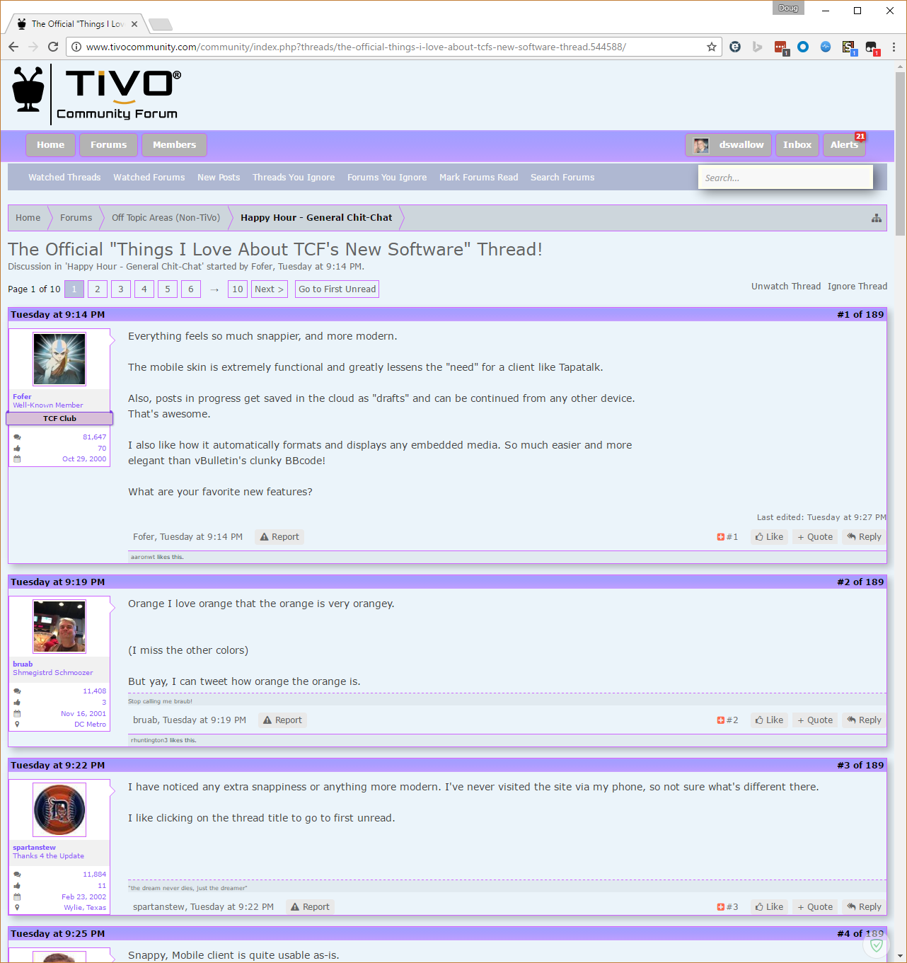 TiVoCommunity XenForo Theme Customization