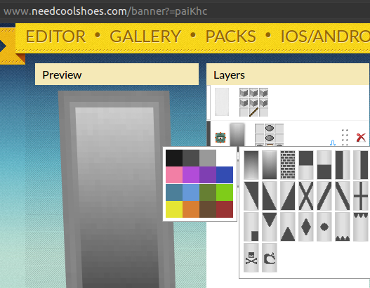 Fix minecraft banner editor needcoolshoes.com