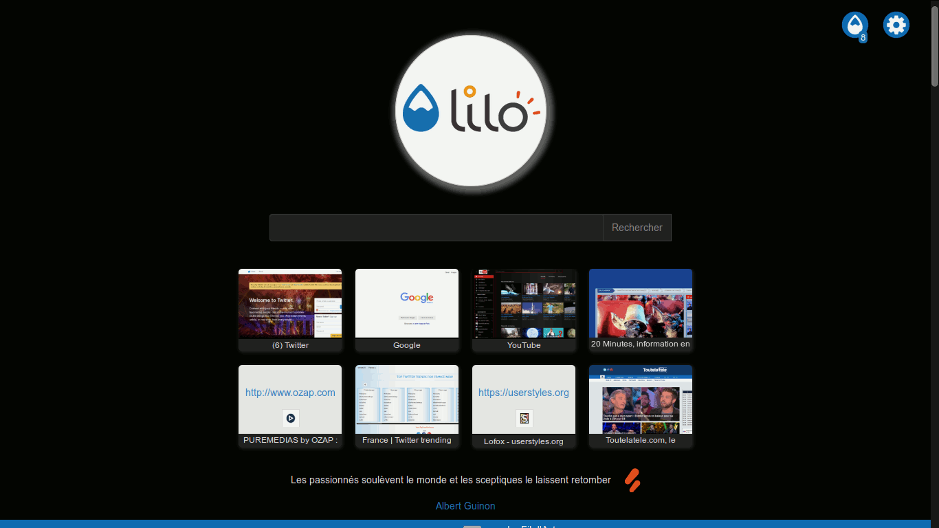 Lilo Black Lofox Theme