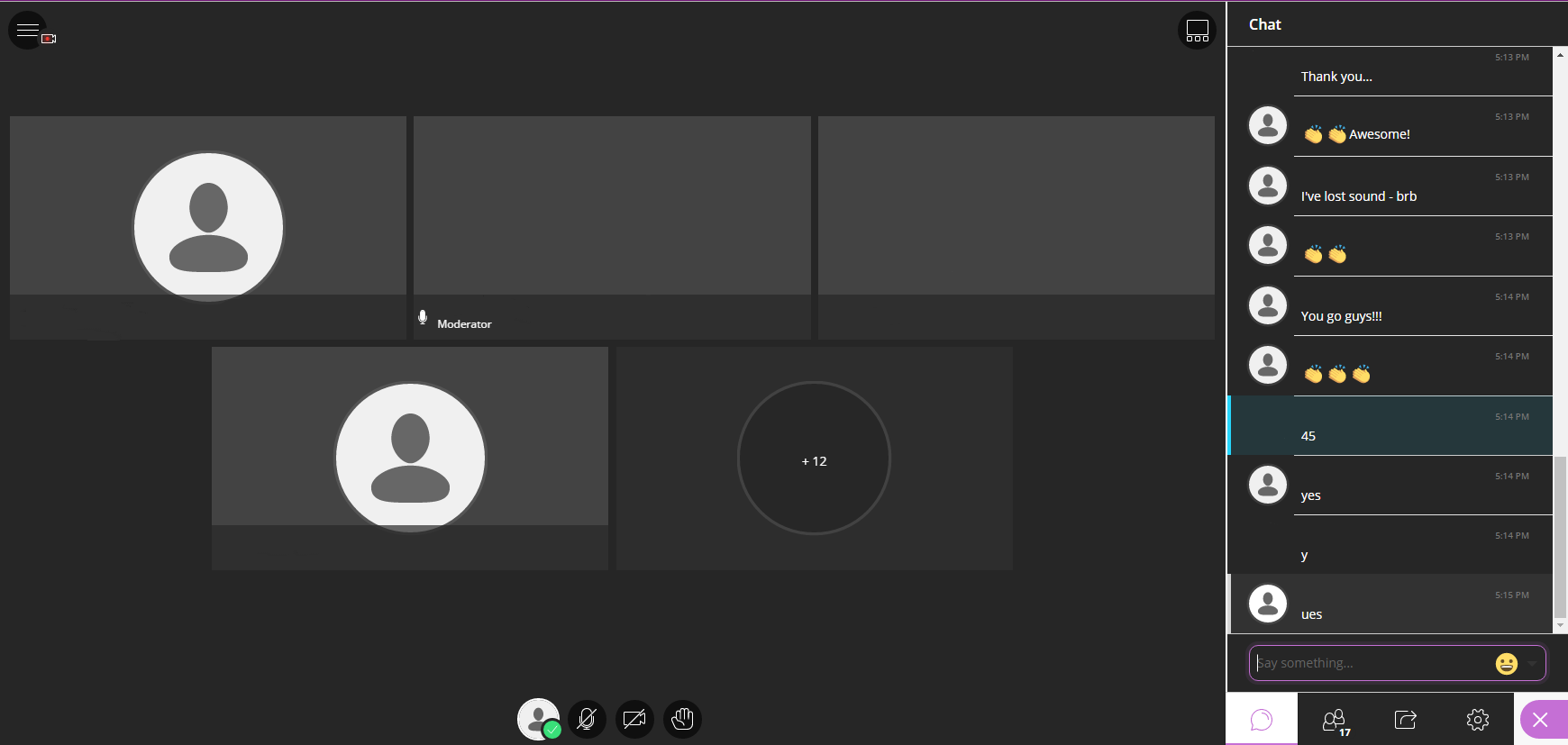 Blackboard Collaborate Dark