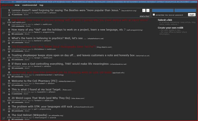 reddit - Modified: Reddit - Electric Blue (Dark Th