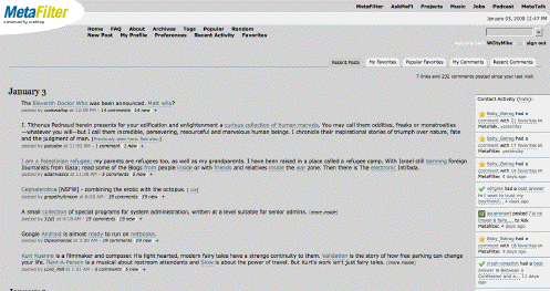 Metafilter - Metafilter Gray