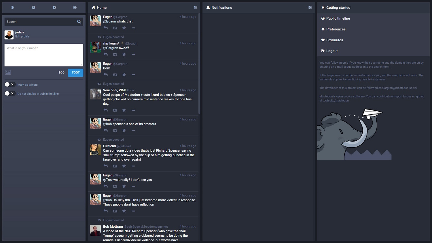 Mastodon Wide