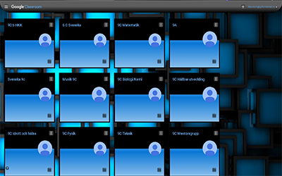 Google Classroom Theme