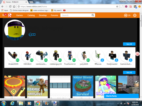Roblox TBC theme
