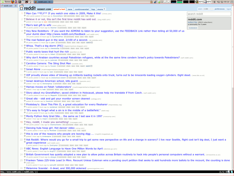 old-school, no-nonsense reddit