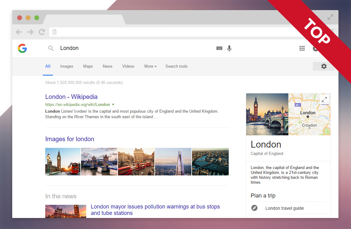 GOOGLE MODERN & CLEAN DESIGN