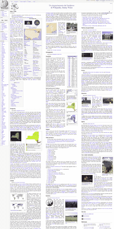 Wikipedia - Columns and other tweaks