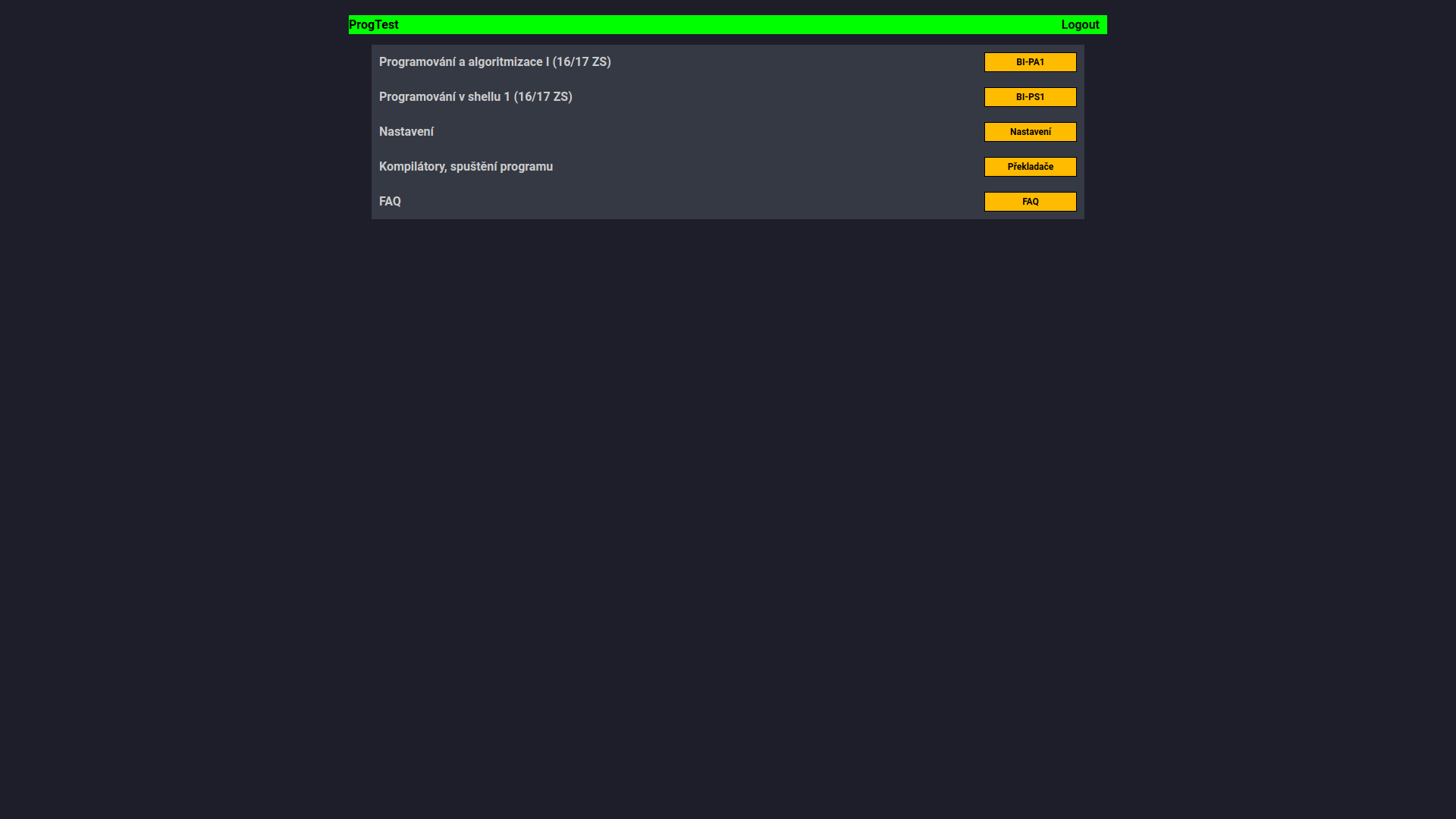 The Dark Side Of Progtest