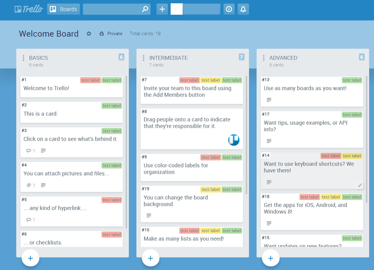 Trello for OnTheMarket.com
