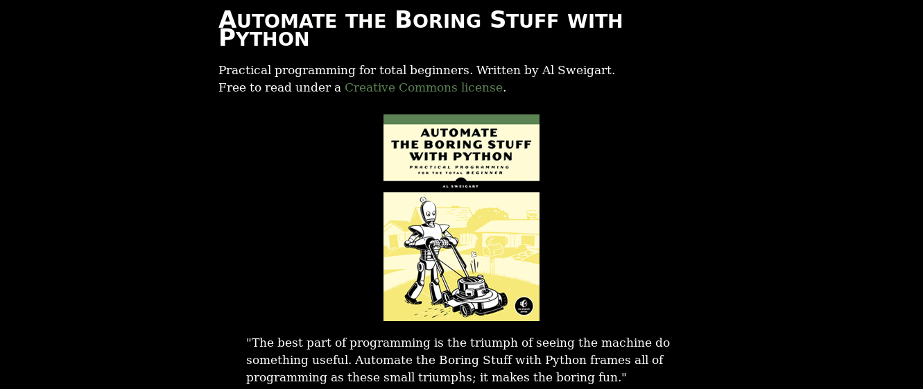 Automate in the night